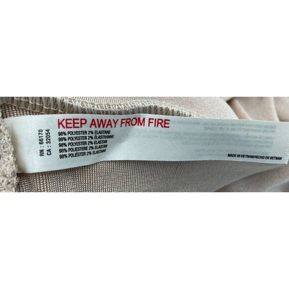 Intimately Free People In Your Arms Beige Long Sleeve Bodysuit Thong NWOT XS - Picture 6 of 9